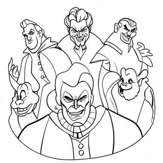 Pahina Ng Kulay Ng Mga Disney Villains 76369-19245