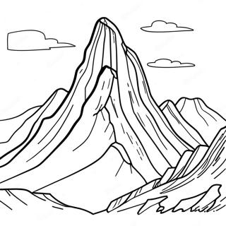 Pahina Ng Kulay Ng Bato Ng Matulis Na Bundok 76501 19360