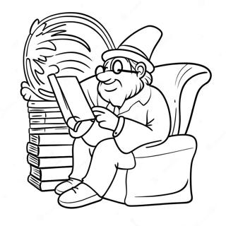 Magbasa Sa Amerika Coloring Pages