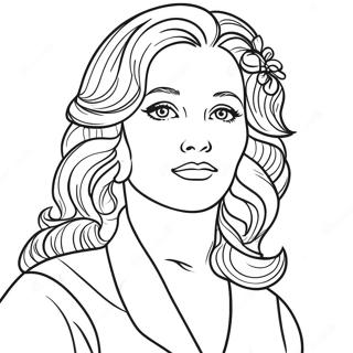 Pahina Ng Kulay Ng Mga Kilalang Babaeng Tauhan 76705-19518