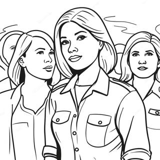 Pahina Ng Kulay Ng Mga Matapang Na Kababaihang Aktibista 76706-19522