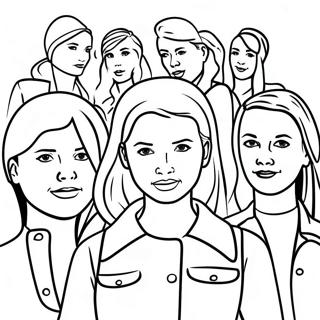 Pahina Ng Kulay Ng Mga Matapang Na Kababaihang Aktibista 76706-19523