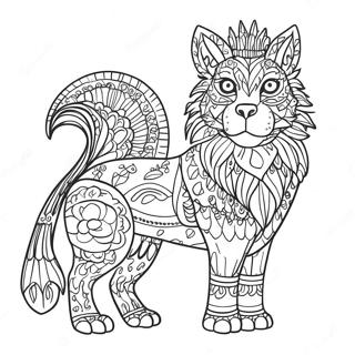 Makulay Na Pahina Ng Kulay Ng Mga Hayop Sa Espanyol 77991-20496