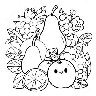 Masiglang Pahina Ng Kulay Ng Prutas Sa Espanyol 77993-20501