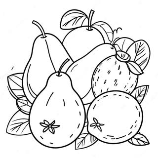 Masiglang Pahina Ng Kulay Ng Prutas Sa Espanyol 77993-20502