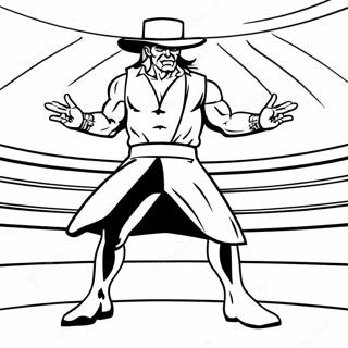 Epikong Pahina Ng Kulay Ng Undertaker Sa Ring 78019-20521