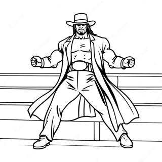 Epikong Pahina Ng Kulay Ng Undertaker Sa Ring 78019-20524