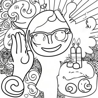 Groovy 420 Pagdiriwang Pahina Ng Kulay 78277 20722