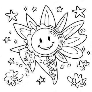 Groovy 420 Pagdiriwang Pahina Ng Kulay 78277 20723