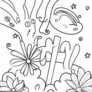 Groovy 420 Pagdiriwang Pahina Ng Kulay 78277 20724