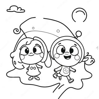 Cosmo At Wanda Mahikang Pakikipagsapalaran Pahina Ng Kulay 78378-20796