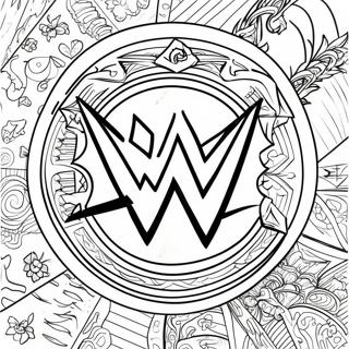 Pahina Ng Kulay Ng Logo Ng Wwe 78844 21155
