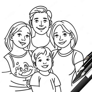 Aking Masayang Pamilya Pahina Ng Kulay 79462-21634