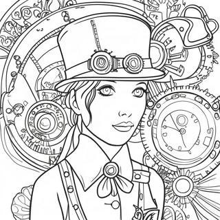 Pahina Ng Kulay Na Steampunk 79872-21933