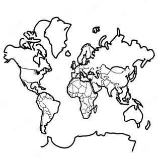 Interaktibong Mapa Ng Heograpiya Na Pahina Ng Kulay 79902-21972