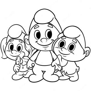 Pahina Ng Kulay Ng Mga Smurf 80591-22495