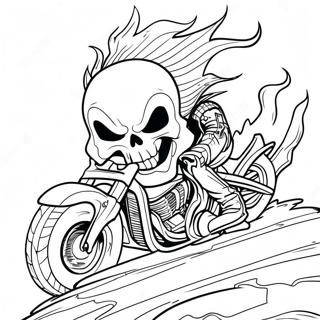 Pahina Ng Kulay Ng Ghost Rider 81440-23154