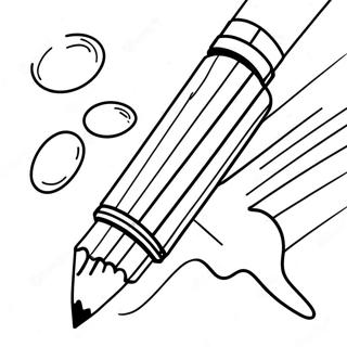 Pahina Ng Kulay Ng Fun Pencil At Eraser 81570 23264