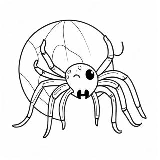 Pahina Ng Kulay Ng Halloween Spider 82161-23741