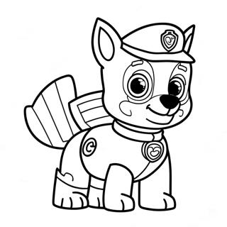 Paw Patrol Mga Pahina Ng Kulay