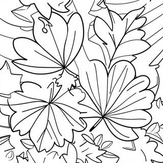 Makukulay Na Dahon Ng Taglagas Pahina Ng Kulay Ng Bibliya 84089 25262