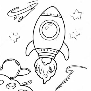 Pahina Ng Kulay Ng Paglunsad Ng Rocket Ng Little Einsteins 84113 25277