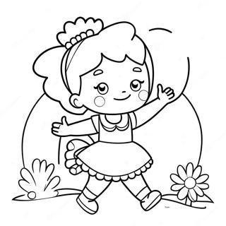 Mapangahas Na Pinkalicious Na Pahina Ng Kulay 84290 25416