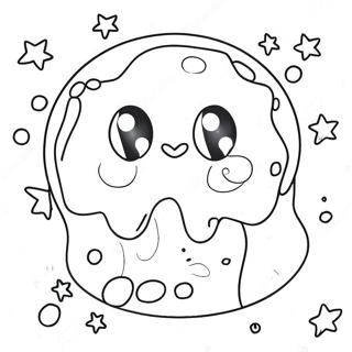 Pahina Ng Kulay Ng Glitter Na Nagniningning Na Slime 84881 25961