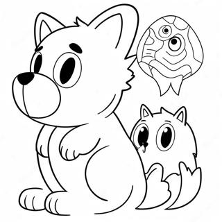Pahina Ng Kulay Ng Furry Friends 86438-27191