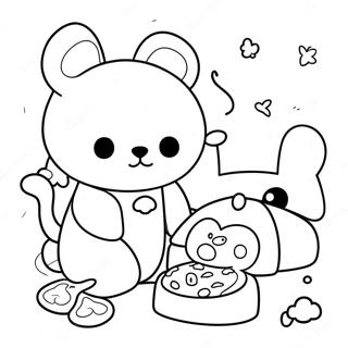 Pahina Ng Kulay Ng Rilakkuma Cinnamoroll 86926-27550