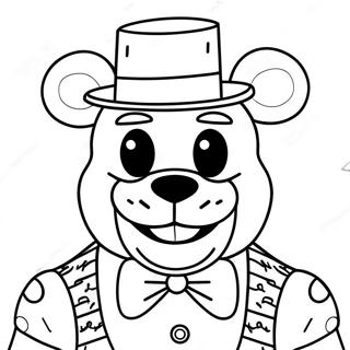 Nakakatakot Na Pahina Ng Kulay Ni Freddy Fazbear 87748-28185