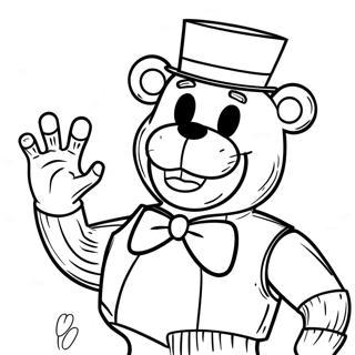 Nakakatakot Na Pahina Ng Kulay Ni Freddy Fazbear 87748-28186