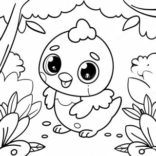 Pahina Ng Kulay Ng Hatchimal Sa Isang Mahikang Hardin 88085-28629