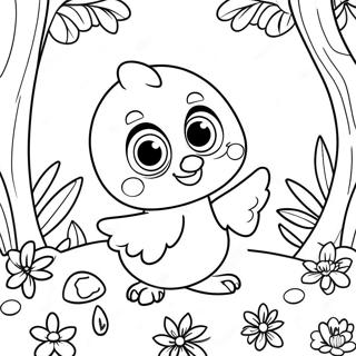 Pahina Ng Kulay Ng Hatchimal Sa Isang Mahikang Hardin 88085-28631