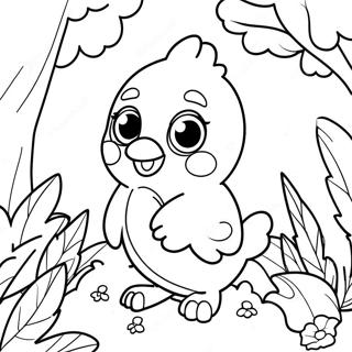 Pahina Ng Kulay Ng Hatchimal Sa Isang Mahikang Hardin 88085-28632