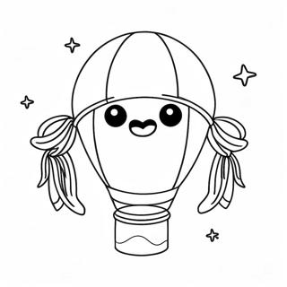 Makulay Na Pahina Ng Kulay Ng Balloon Ng Pagtatapos Ng Kindergarten 88676-29089