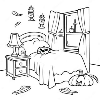 Nakakatakot Na Pahina Ng Kulay Ng Halloween Room 88832-29216