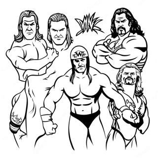 Pahina Ng Kulay Na Vintage Na Wwe Wrestlers 89576-29781