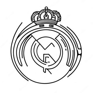 Pahina Ng Kulay Ng Logo Ng Real Madrid 90814-30737