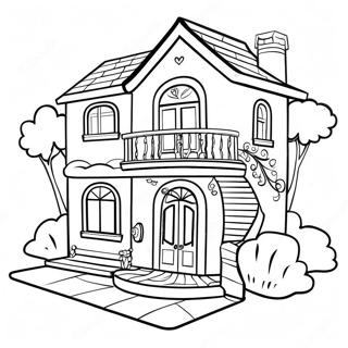 Pahina Ng Kulay Ng Barbie Dreamhouse 90868-30789