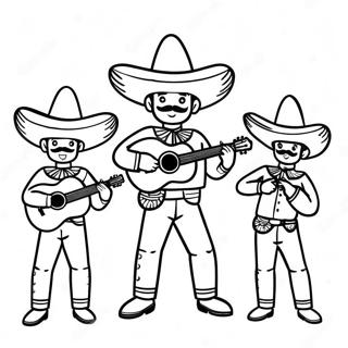 Pahina Ng Kulay Ng Cinco De Mayo Mariachi Band 90894-30809