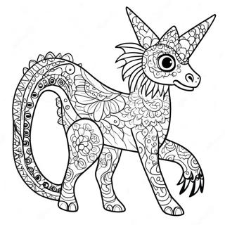 Pahina Ng Kulay Ng Alebrije 91251-31142