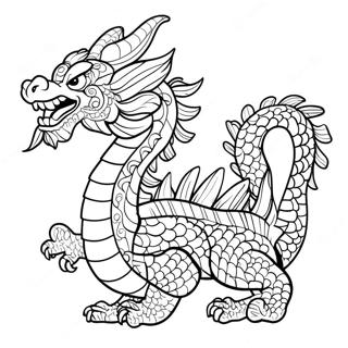 Pahina Ng Kulay Ng Tsino Dragon 91302-31181