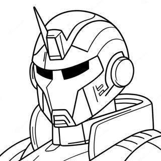 Pahina Ng Kulay Na Gundam Pilot Sa Aksyon 91382-31255