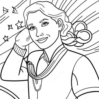 Pahina Ng Kulay Ng Olympic Gold Medalist 92789-32350