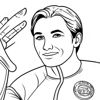 Pahina Ng Kulay Ng Olympic Gold Medalist 92789-32351