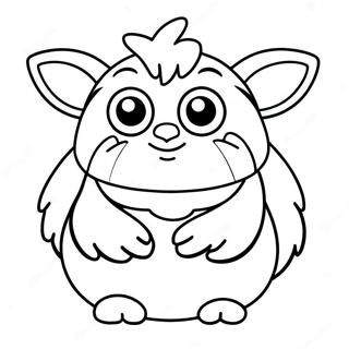 Furby Mga Pahina Ng Kulay