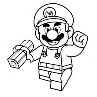 Lego Mario Mga Pahina Ng Kulay