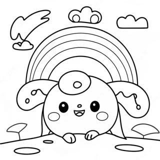 Pahina Ng Kulay Ng Happy Red Rainbow Friends 94617-33965