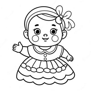 Baby Alive Sa Makulay Na Damit Kulay Na Pahina 95082 34331